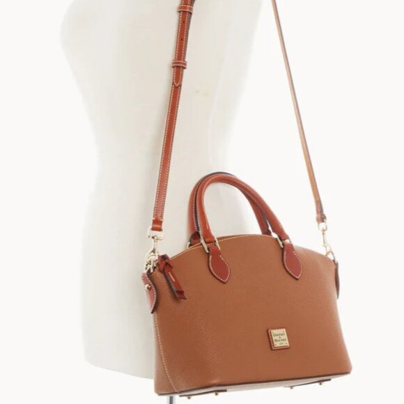 Dooney & Bourke - Pebble Grain "Geena" Satchel - Picture 5 of 7